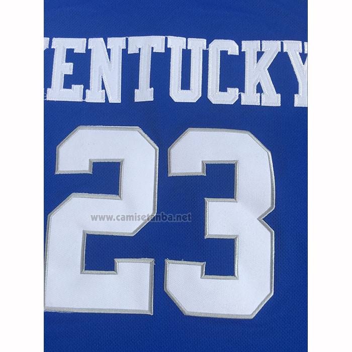 Camiseta NCAA Kentucky Wildcat Anthony Davis 2025 Azul